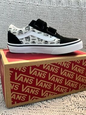 Little Kids Old Skool V Shoe/ Skull